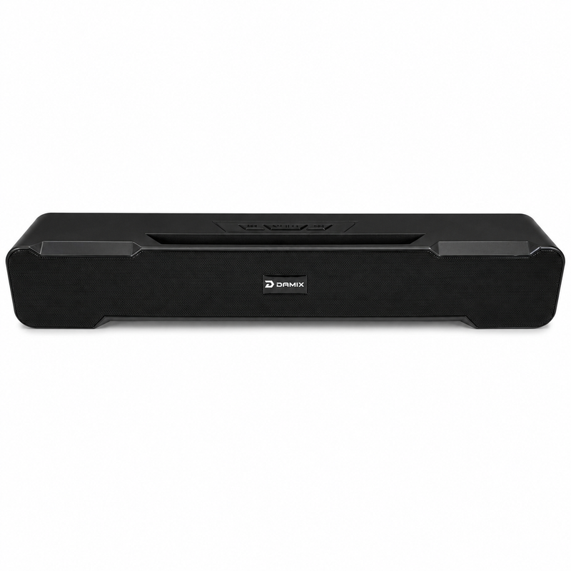 Damix DM-125 Dolby Sound Wireless Soundbar Speaker with USB, TF Card & Type-C Charging
