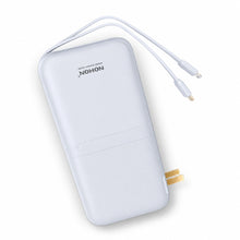 Nohon 20000mAh Power Bank with Built-in Type-C and iPhone Cables