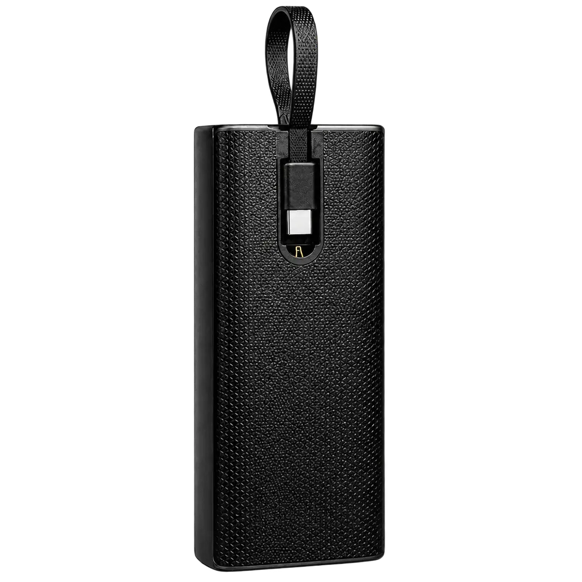 Monster 10000mAh Pocket Size Display Power Bank with Built-in Type-C Cable