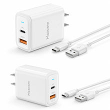 Mazoom 20W PD + QC3.0 Fast Charger With USB to Type-C Cable