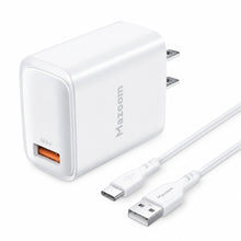 Mazoom 18W USB-A Charger With USB to Type-C Cable