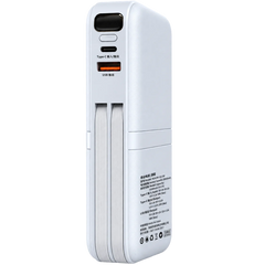 Nohon 20000mAh Power Bank with Built-in Type-C and iPhone Cables