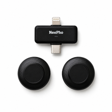 Neepho Dual Wireless Microphone with Dual Input Type-C and iPhone Compatibility