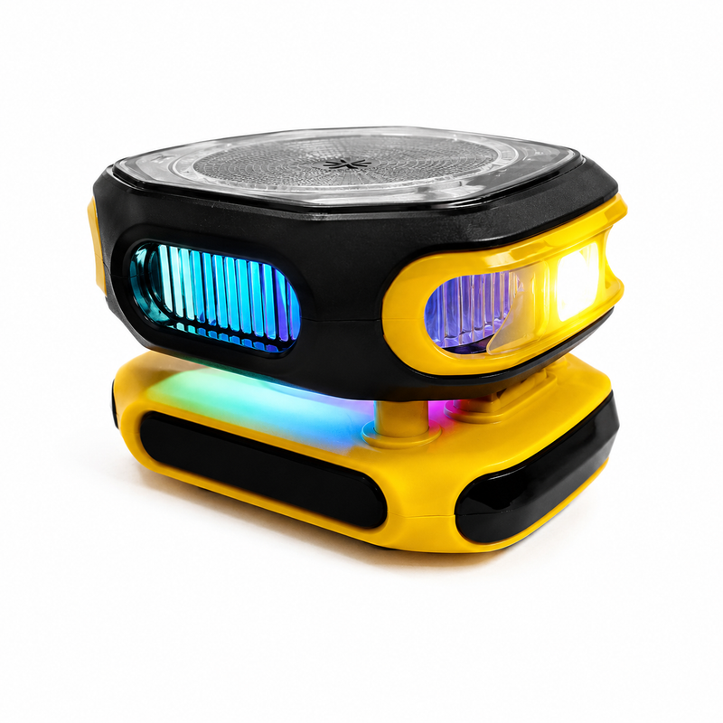 Memo CX 12 Magnetic RGB Mobile Cooling Fan with Power Bank