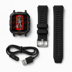 Q11 Smart Watch with Bluetooth Calling, 1.3-Inch Display & Fitness Tracking