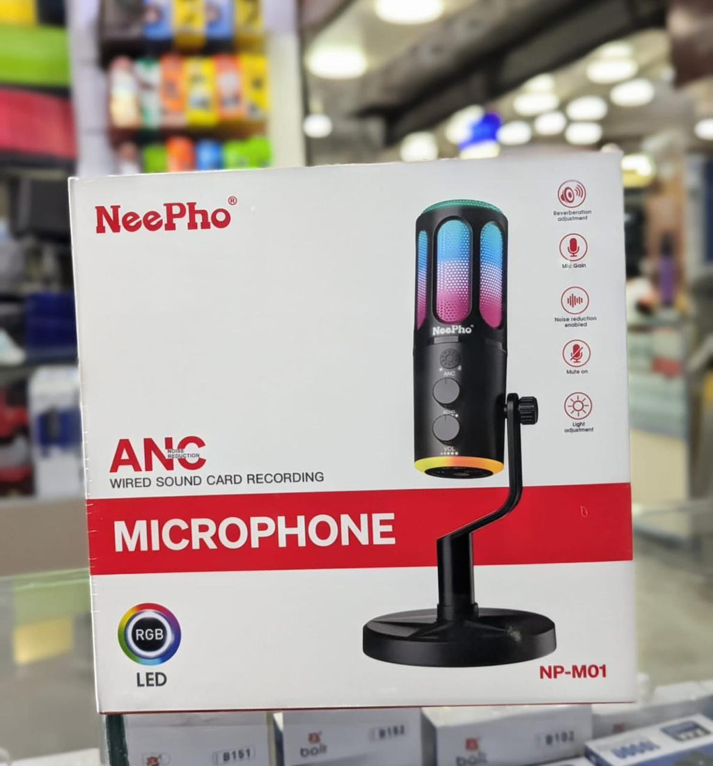 NeePho NP M01 Condenser Microphone for Streaming & Record